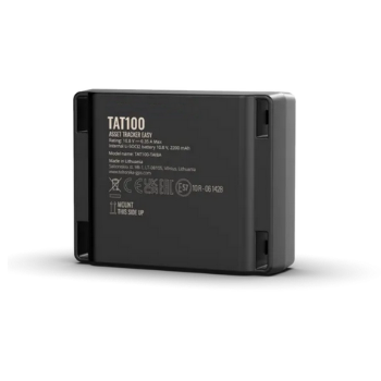 Hier sieht man einen TAT100-GPS-Tracker des renommierten Herstellers Teltonika. Powerfox ist offizieller Reseller von Teltonika in Deutschland.